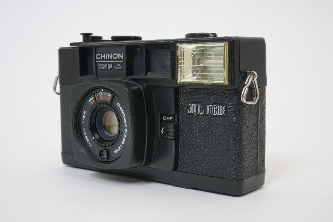 最終価格　チノン　コンパクトカメラ　35F-A　（中古品）　昭和レトロ　着払い