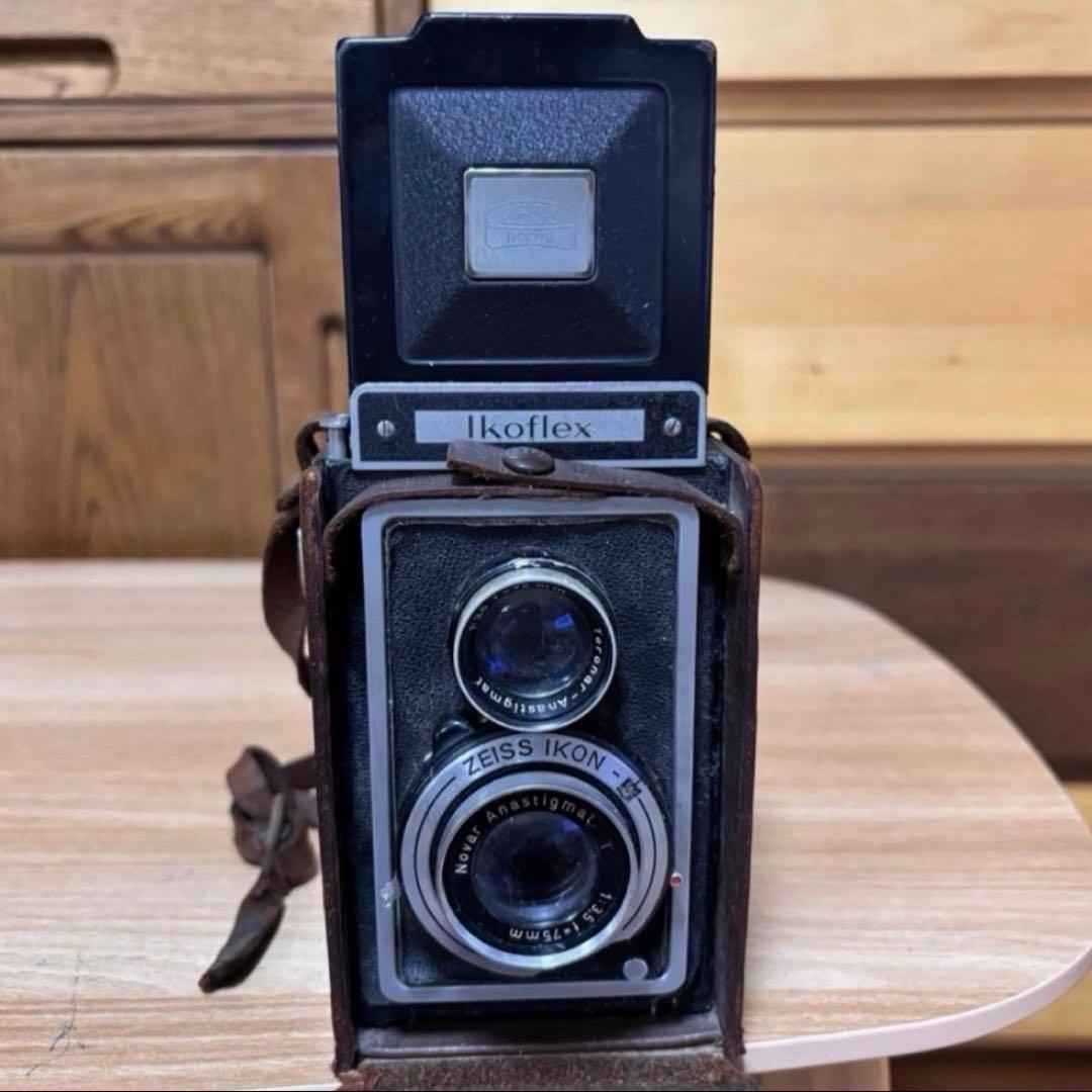 昭和　レトロ　カメラ　Ikoflex ジャンク品