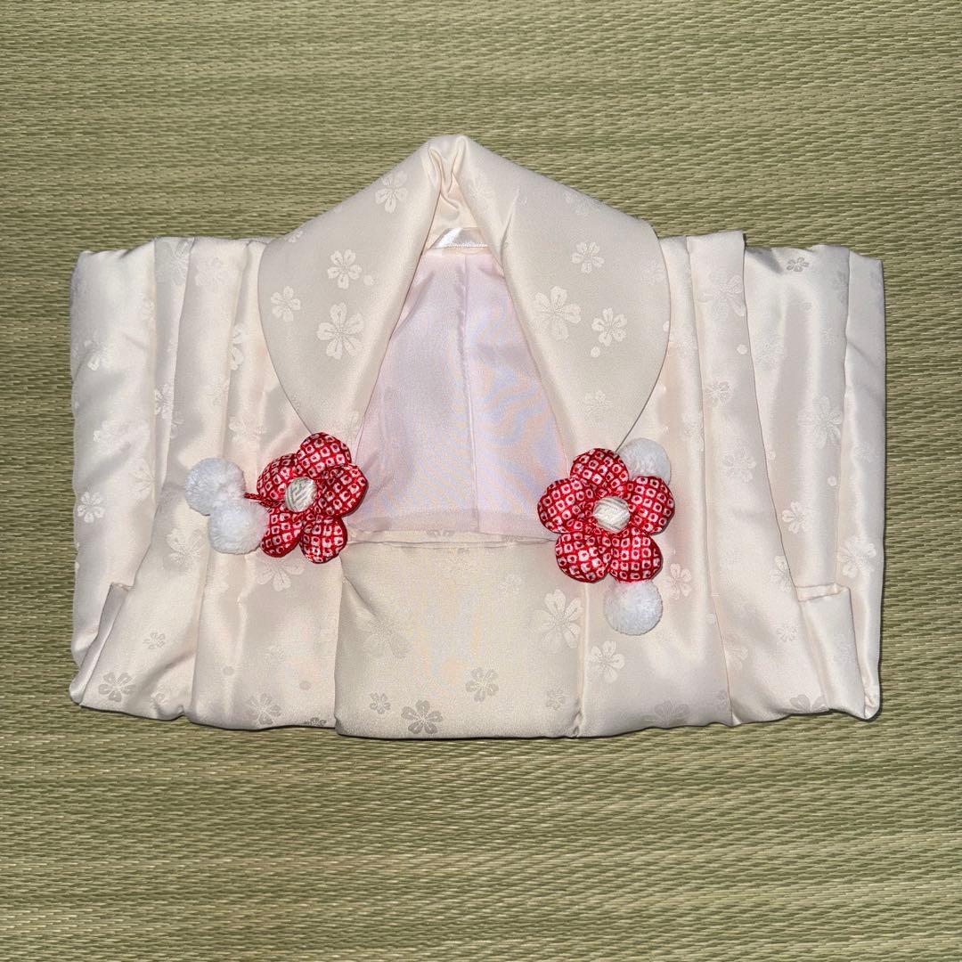 超美品七五三 3歳着物セット 花柄