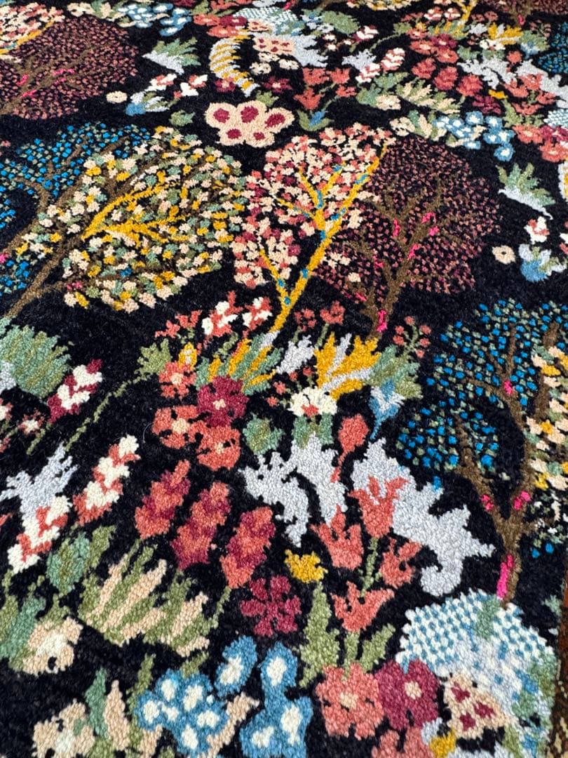 ペルシャ 手織り ラグ ( Tree of Life )