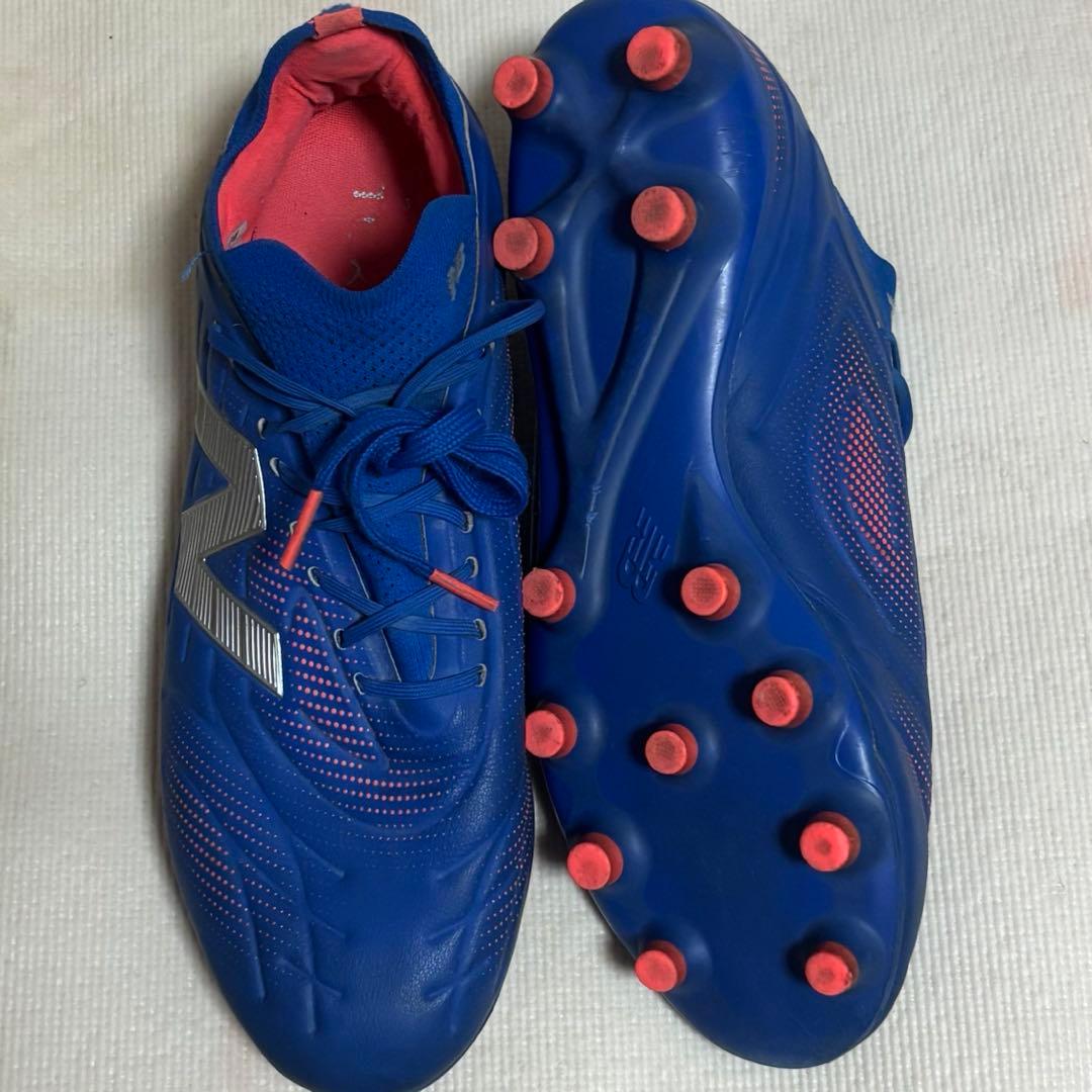 ニューバランス サッカースパイク HG テケラ 青