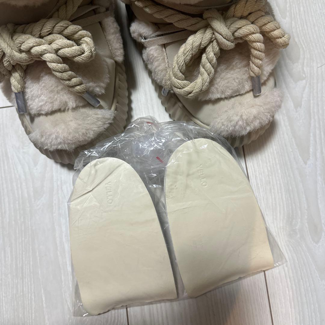 靴 YELLO PECORA SHORT BOOTS L