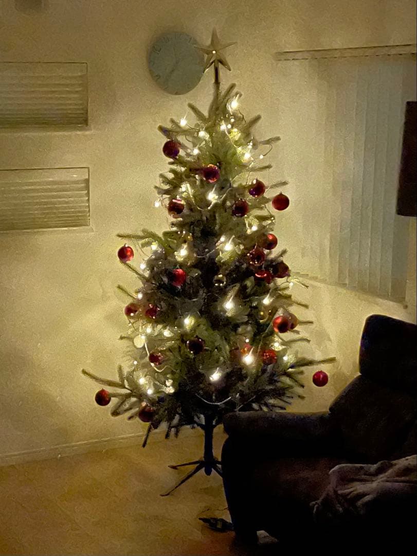 クリスマスツリー IKEA イケア 約200cm 装飾付き