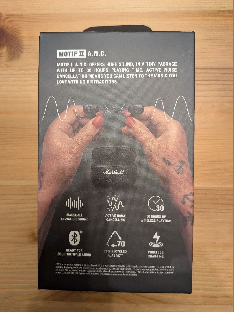 Marshall Motif II A.N.C. ワイヤレスイヤフォン