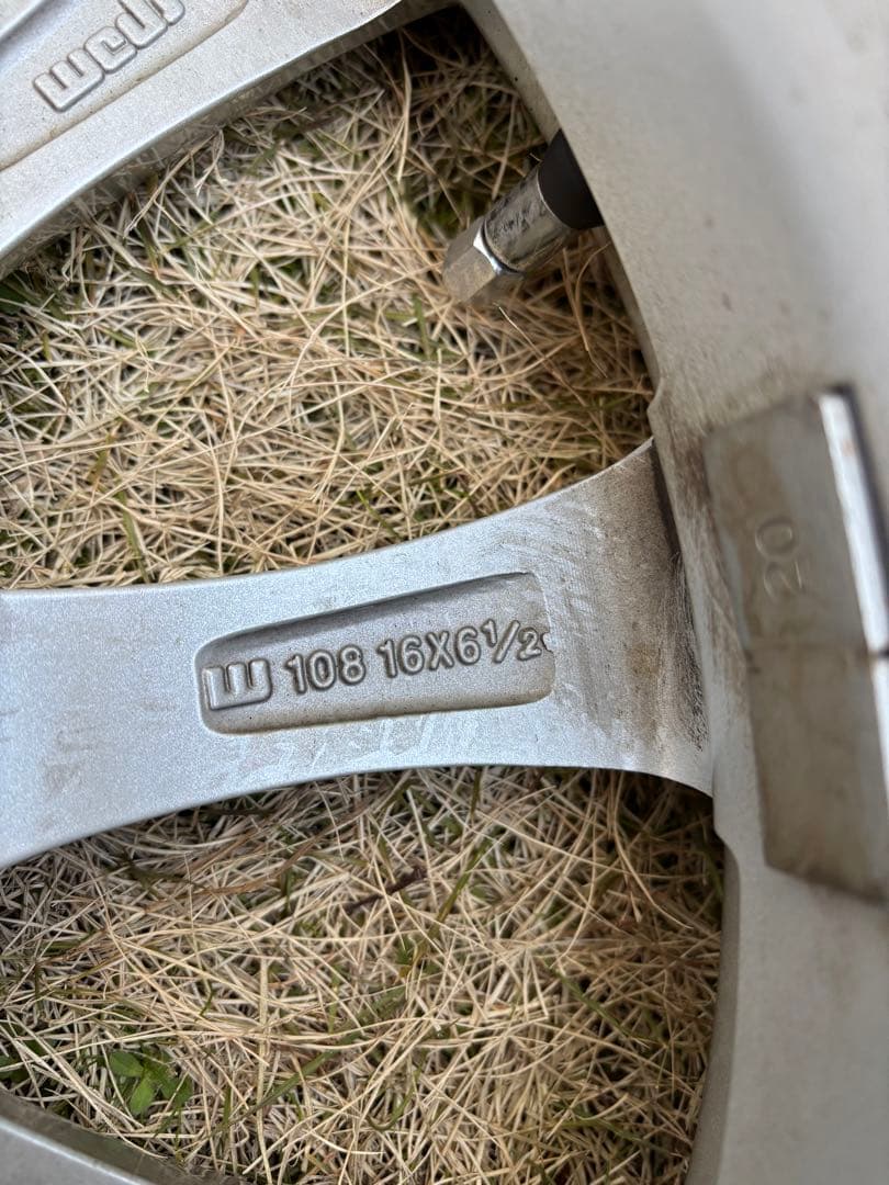 早い者勝ち‼️デリカD5 CX5などWEDS ホイールスタッドレスセット引取のみ