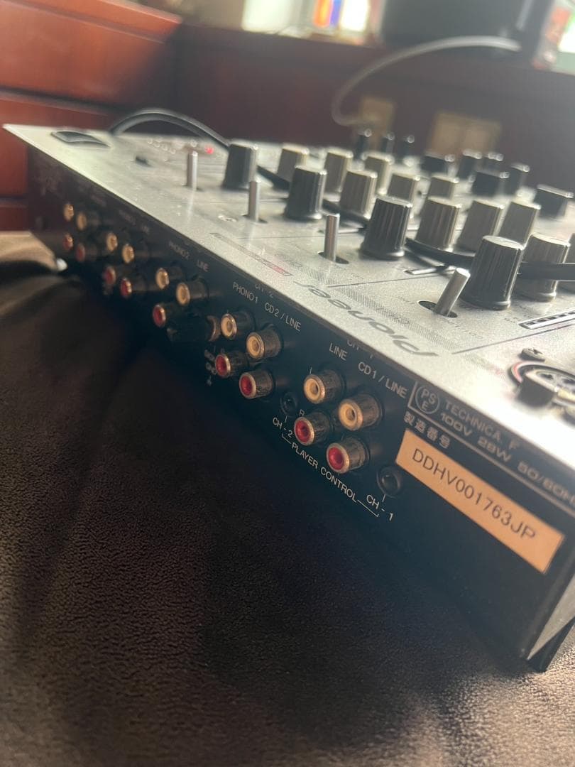 【ジャンク】Pioneer DJM-600 DJミキサー