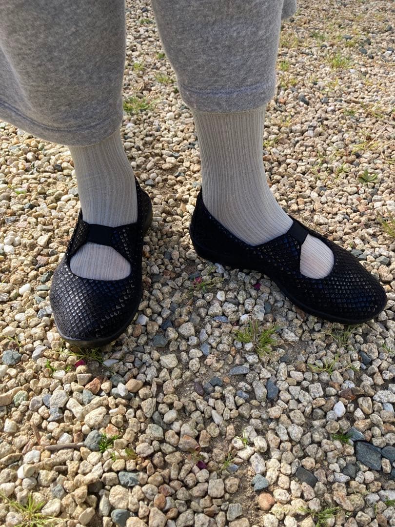 新品未使用　ARCOPEDICO バレリーナ ポルトガル製　外反母趾　幅広甲高