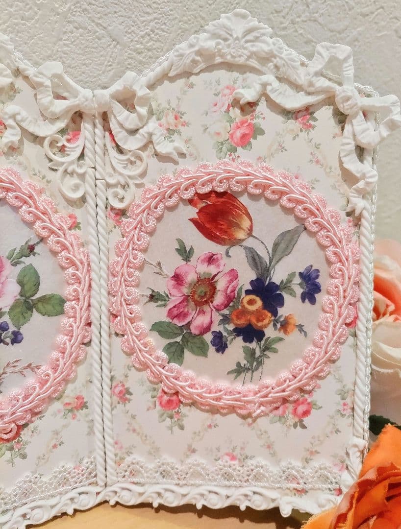 パーテーション　（薔薇）