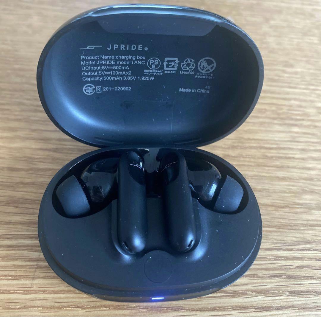 【最終値下げ】JPRIDE model i ANC ブラック ワイヤレスイヤホン