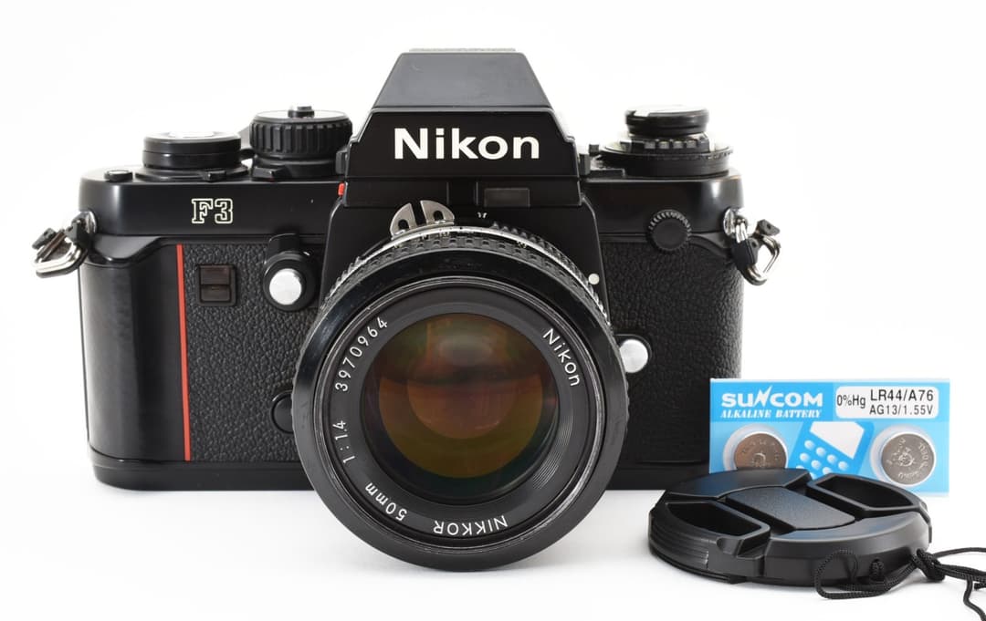Nikon F3 50mm F1.4 ai モルトは新品交換済み #7077