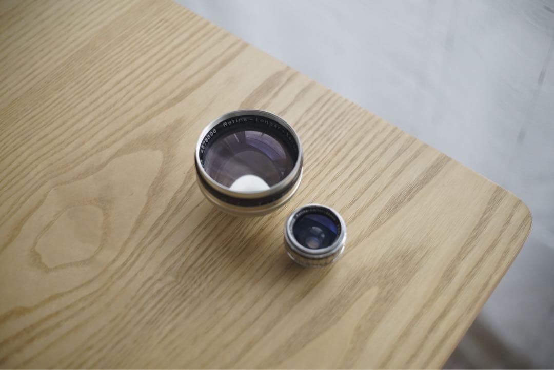 KODAK RETINA IIC Leica-M マウント、Xenonレンズ3本