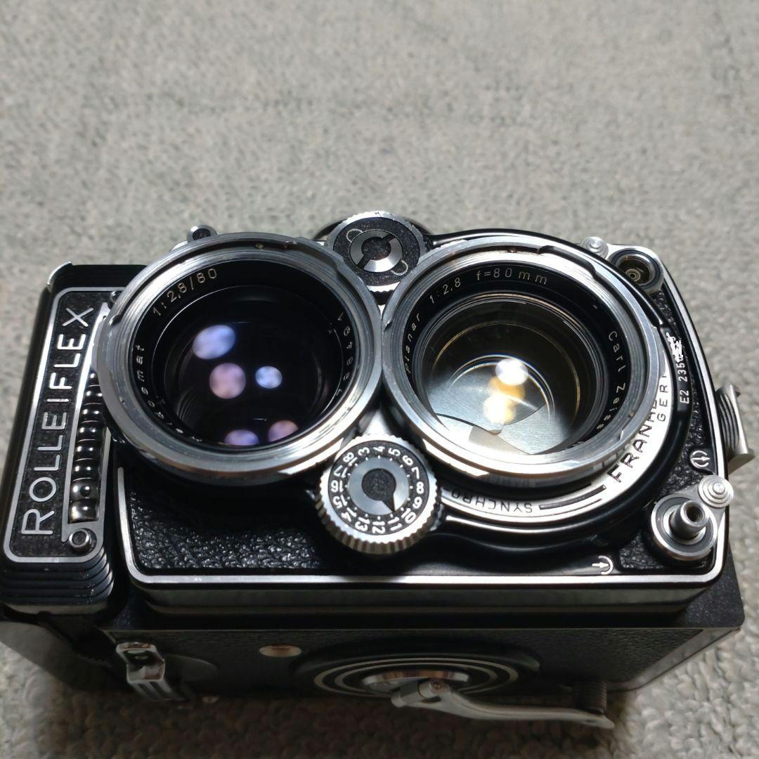 Rolleiflex 2.8E2　プラナー80ミリ　ローライフレックス　美品