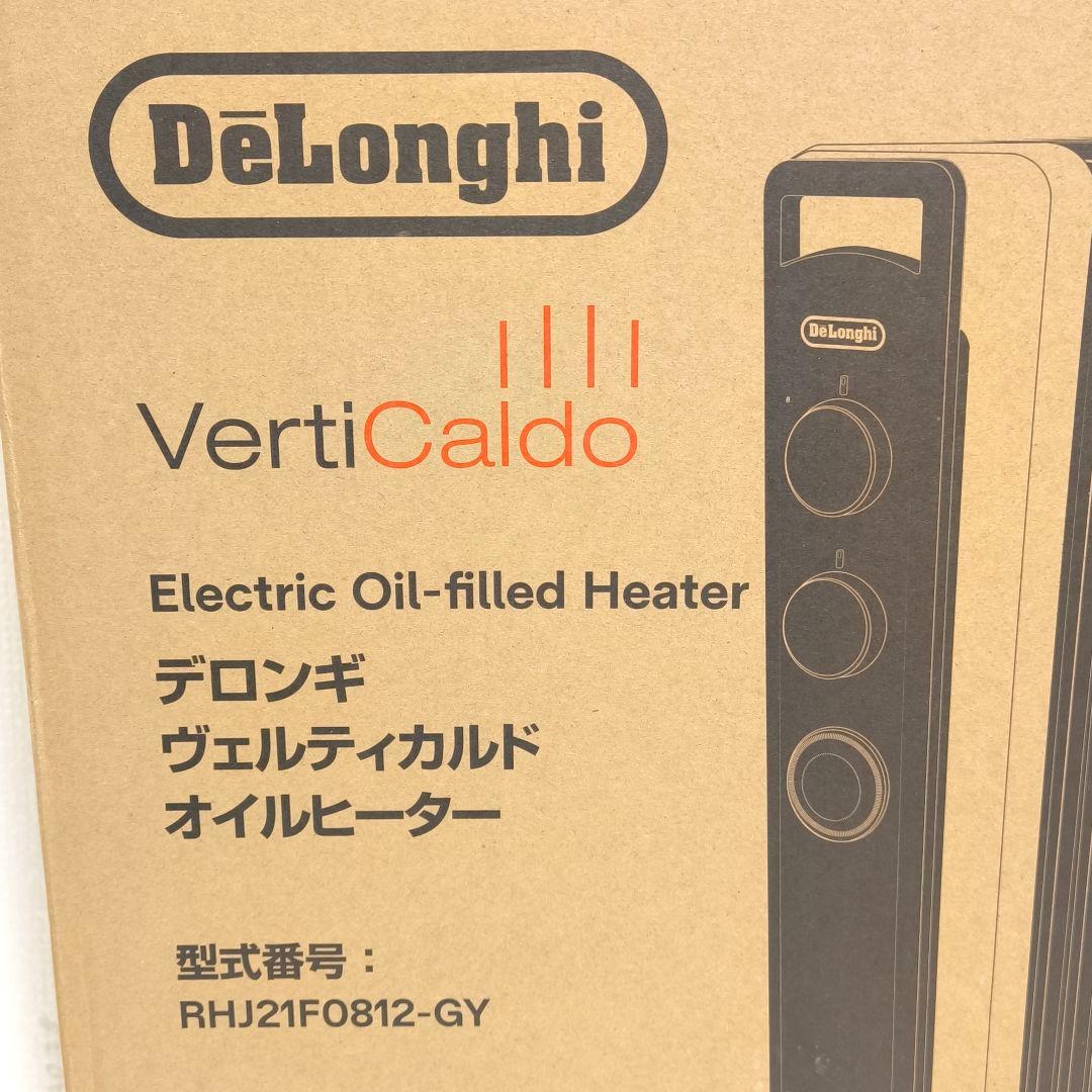 デロンギ VertiCaldo オイルヒーター　RHJ21F0812-GY