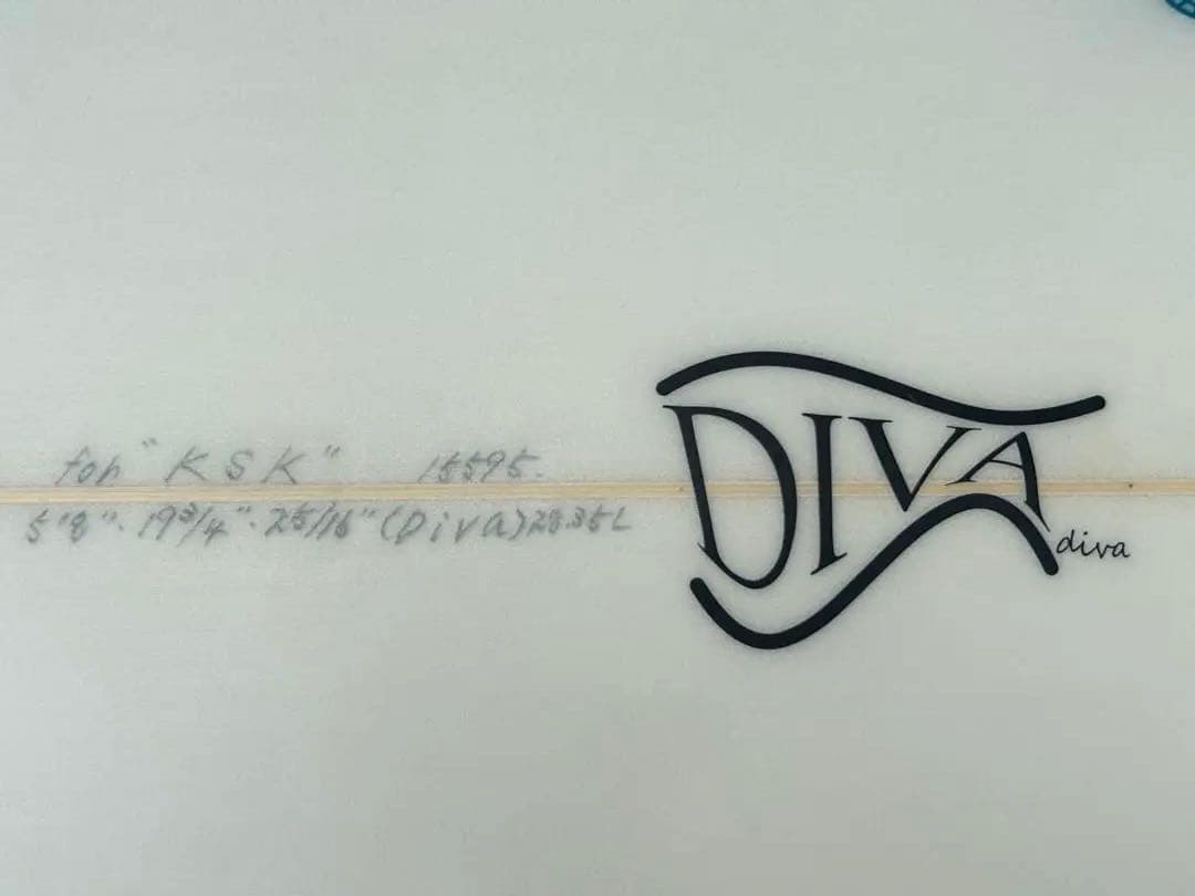 【送料込】JUSTICE Diva 5’8” ジャスティス サーフボード