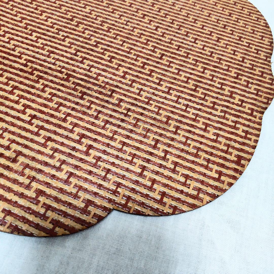 【20枚セット】 ランチョンマット 竹製 ティーマット 和風 テーブルウェア