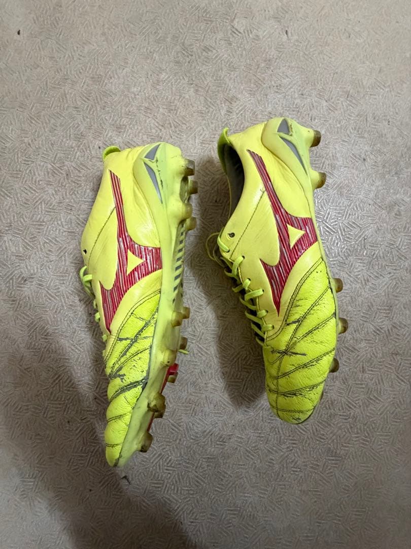 Mizuno モレリア限定カラー‼️サッカーシューズ イエロー スパイク