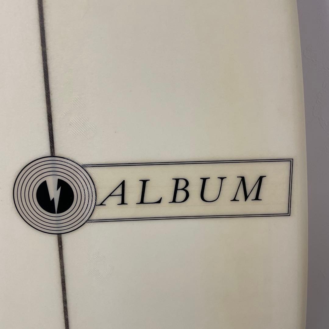 千葉　手渡し限定　アルバム ￼ALBUM ショートボード 白色　EPS クアッド