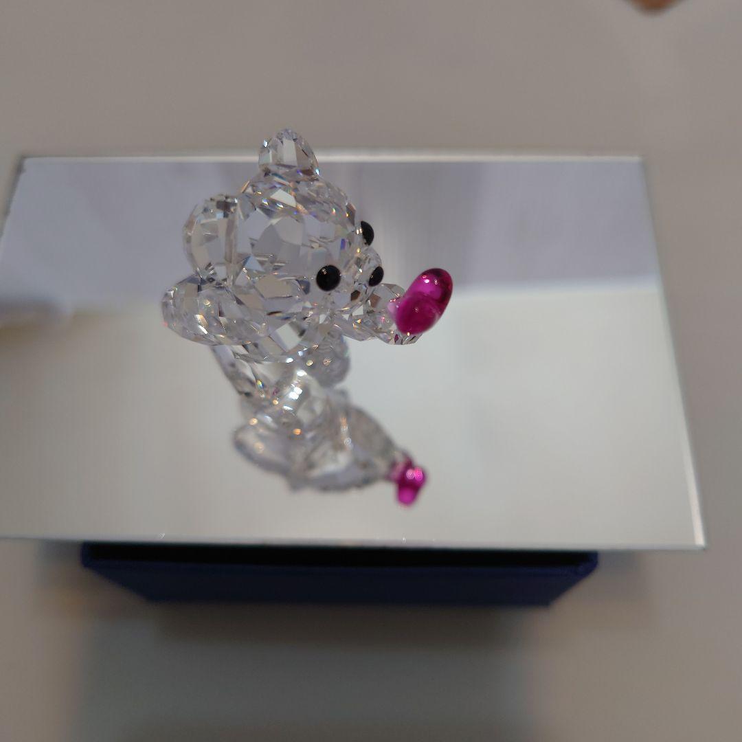 ♡SWAROVSKI♡ クリスベア「Blowing kiss 投げキッス」♡