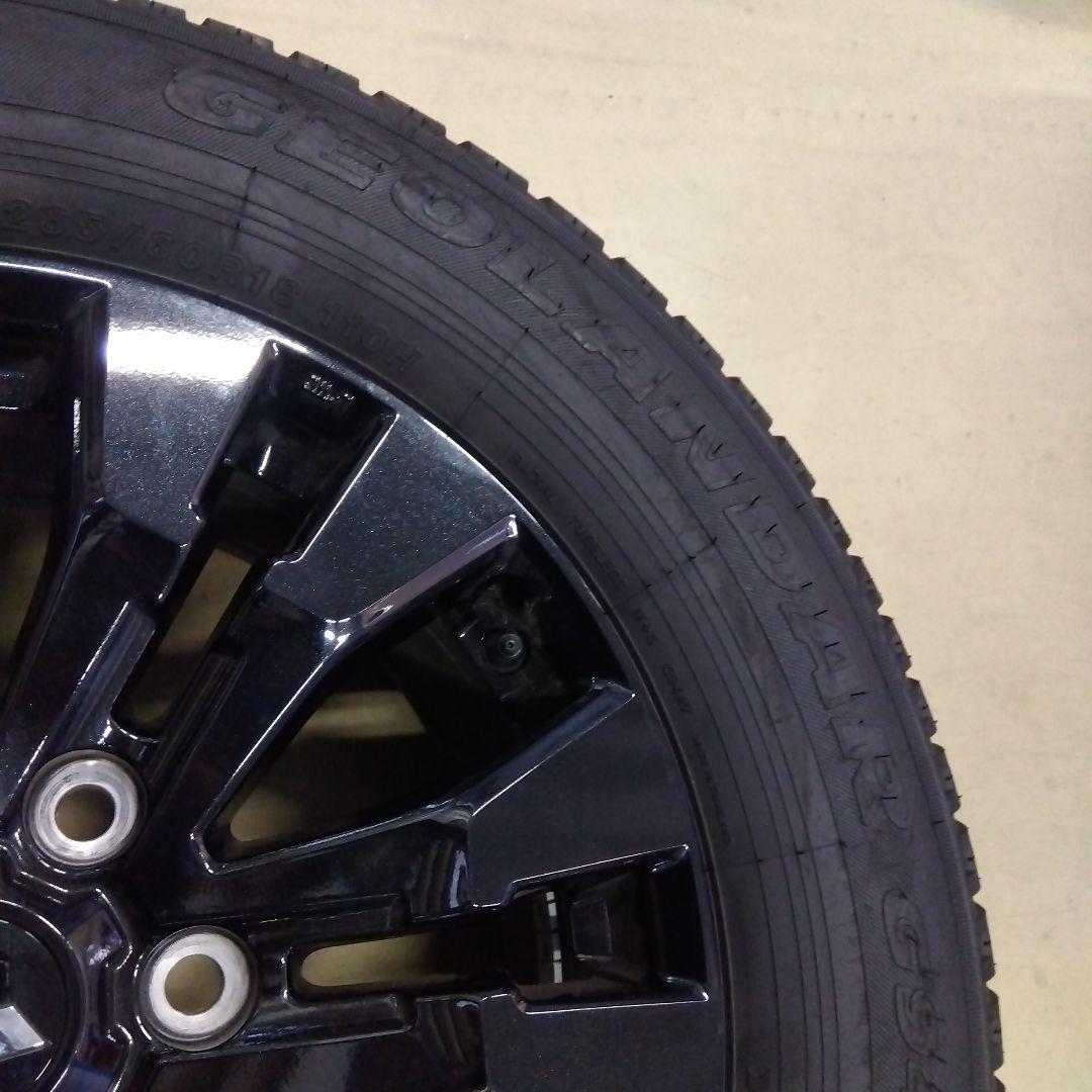 送料込 ミツビシ トライトン 純正タイヤ&ホイール4本セット 走行わずか