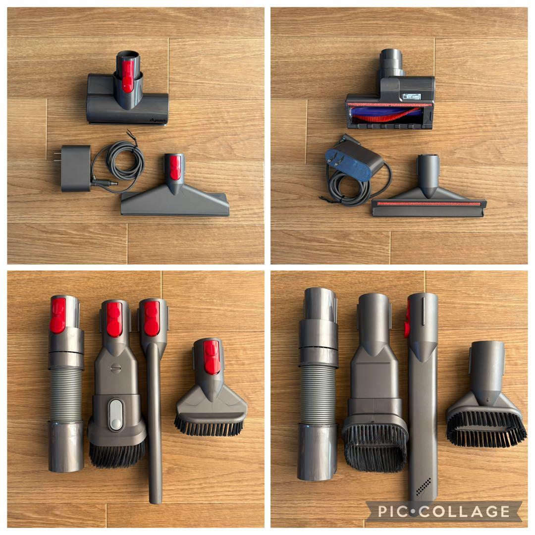 ダイソン　dyson v8 fluffy 本体　付属品セット　掃除機