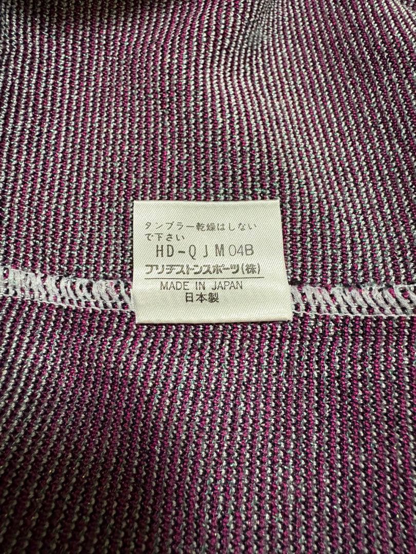 J's総柄ラメ入りコットンニット 灰 L セーター ジャンボ尾崎 デッドストック