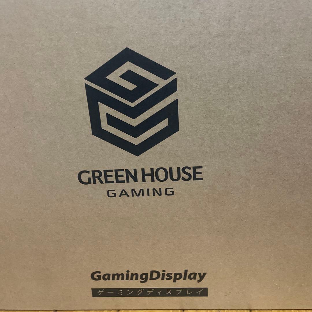 GREEN HOUSE GamingDisplay ディスプレイ本体 165Hz