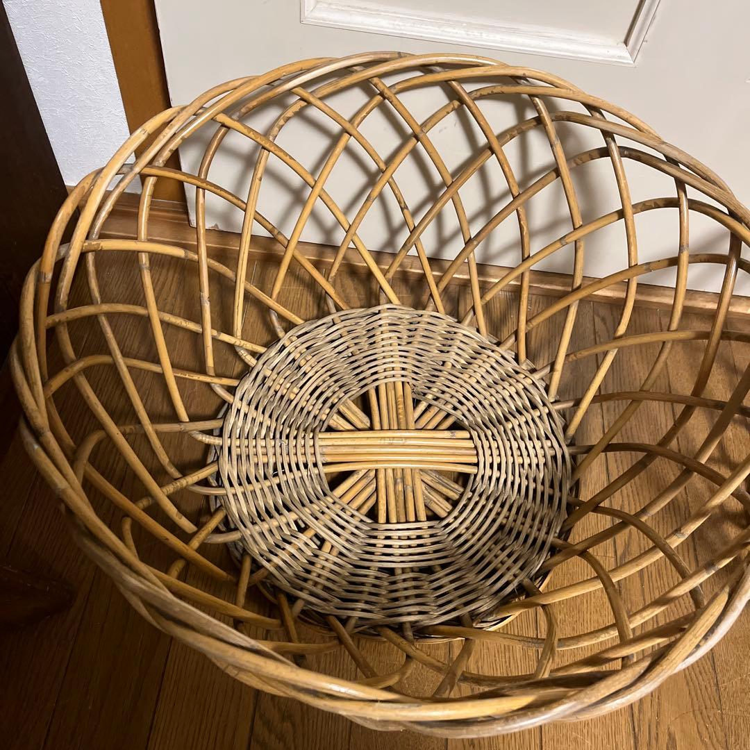 昭和レトロ　銭湯　かご　脱衣かご