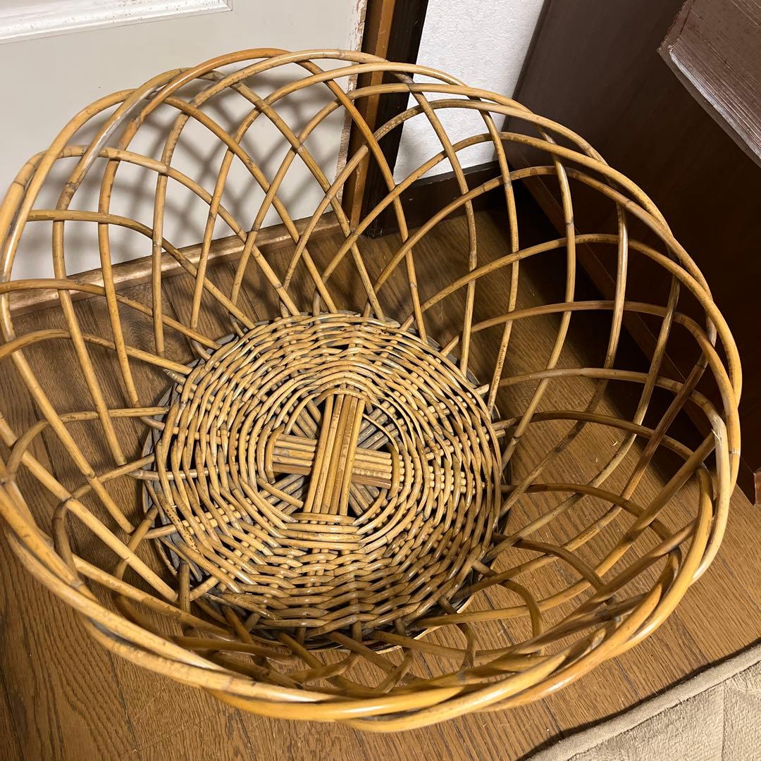 昭和レトロ　銭湯　かご　脱衣かご