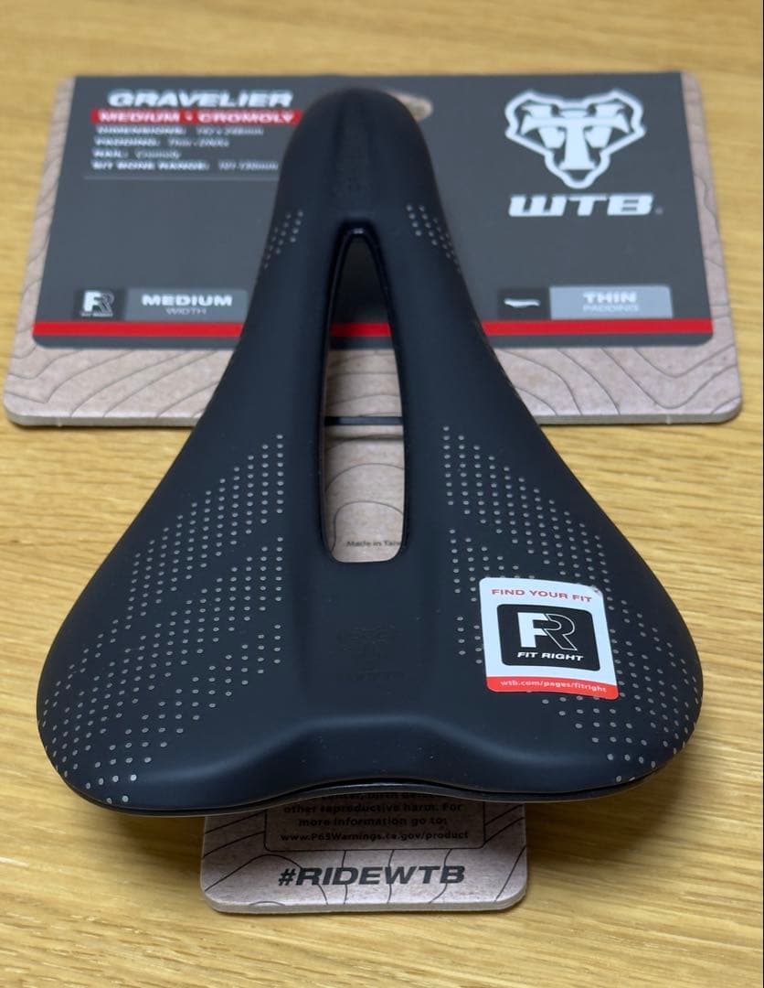 未使用 新品　WTB Gravelier Cromoly グラベリエ サドル