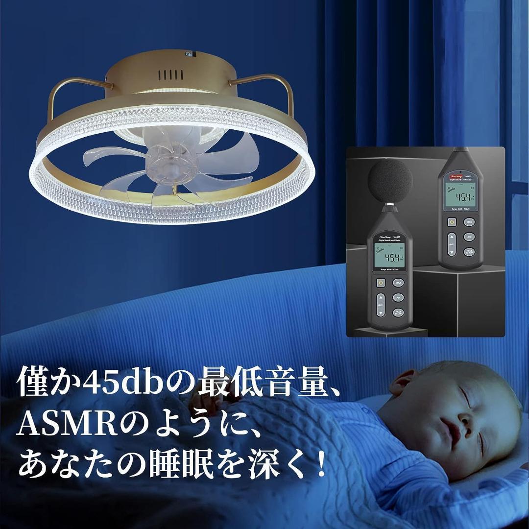 10畳 シーリングファンライト 静音 リモコン スイング 正逆回転 暖房