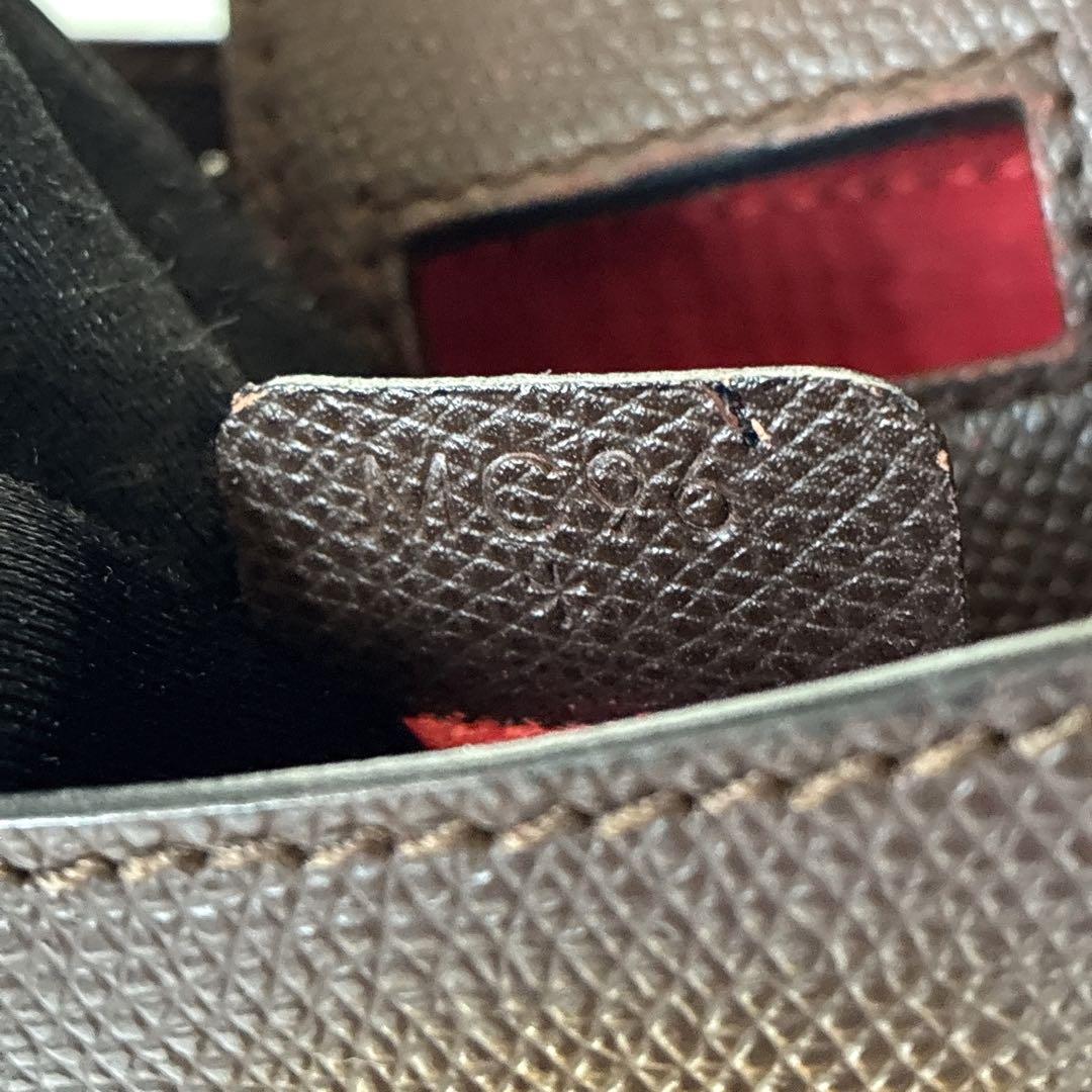 セリーヌ CELINE ショルダーバッグ ターンロック ゴールド金具 ブラウン