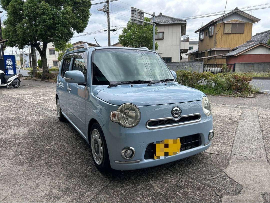 車検R9年4月 禁煙車 ダイハツ ミラココア プラスG アイドリングストップ
