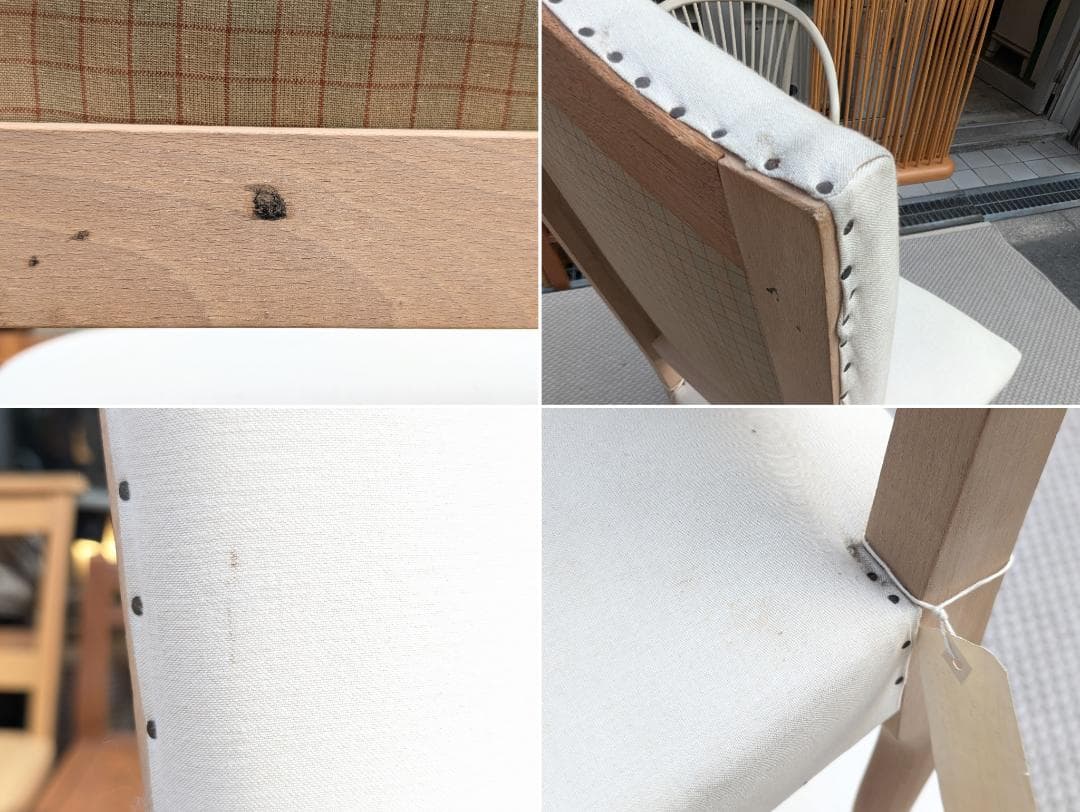 A.P.C PARIS／フランスアンティークリメイク／サイドチェア／ルイ13世