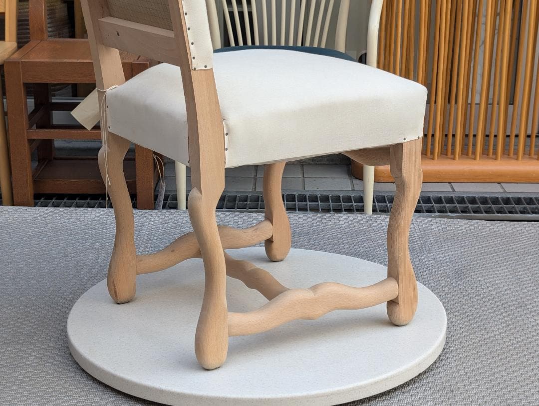 A.P.C PARIS／フランスアンティークリメイク／サイドチェア／ルイ13世