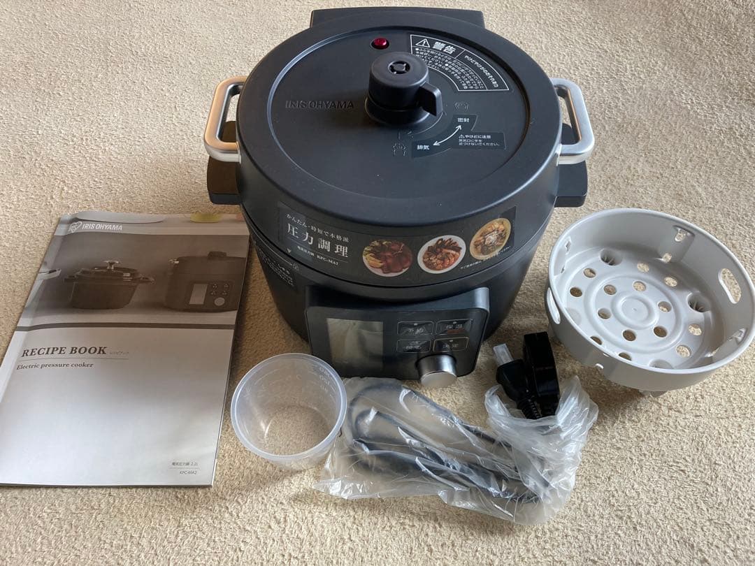 アイリスオーヤマ　電気圧力鍋 KPC-MA2 ブラック