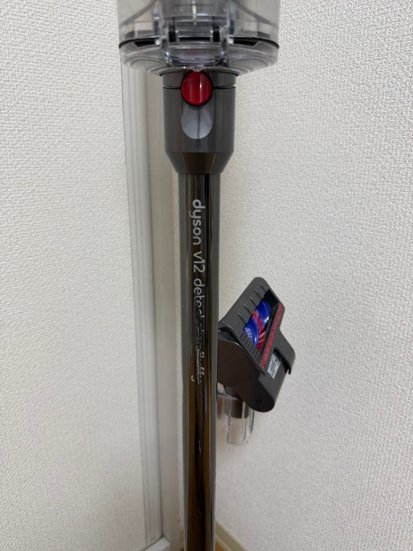 dyson V12 Detect Slim Fluffy 本体　スタンド付