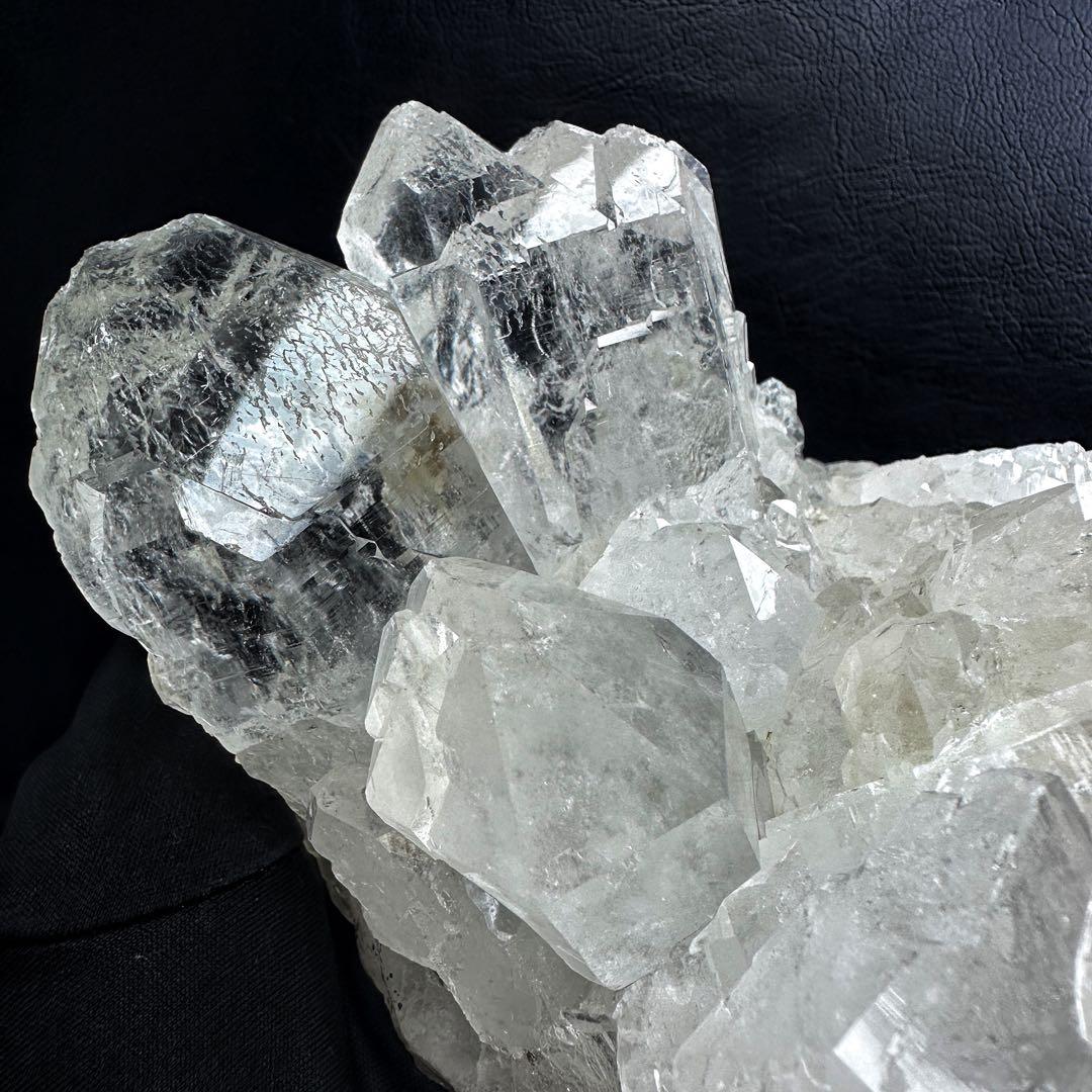 希少高透明度❗️マニカラン産☆虹入り☆ヒマラヤ水晶クラスター超強いパワーA1347