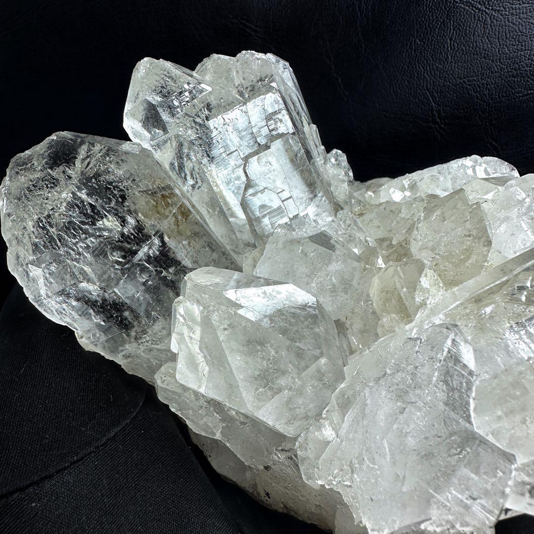 希少高透明度❗️マニカラン産☆虹入り☆ヒマラヤ水晶クラスター超強いパワーA1347