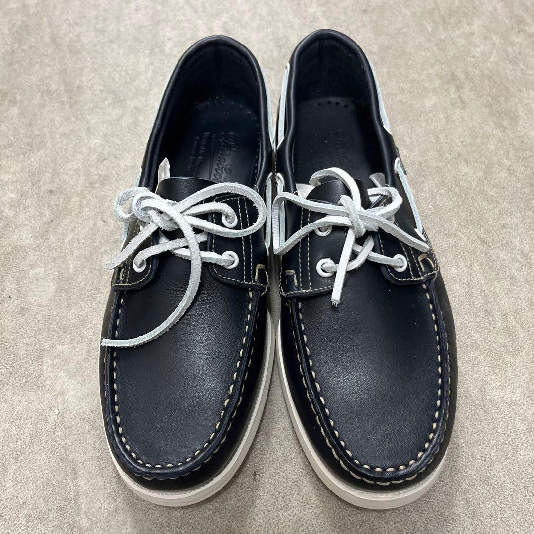 パラブーツ　paraboot デッキシューズ ネイビー　紺　新品　未使用