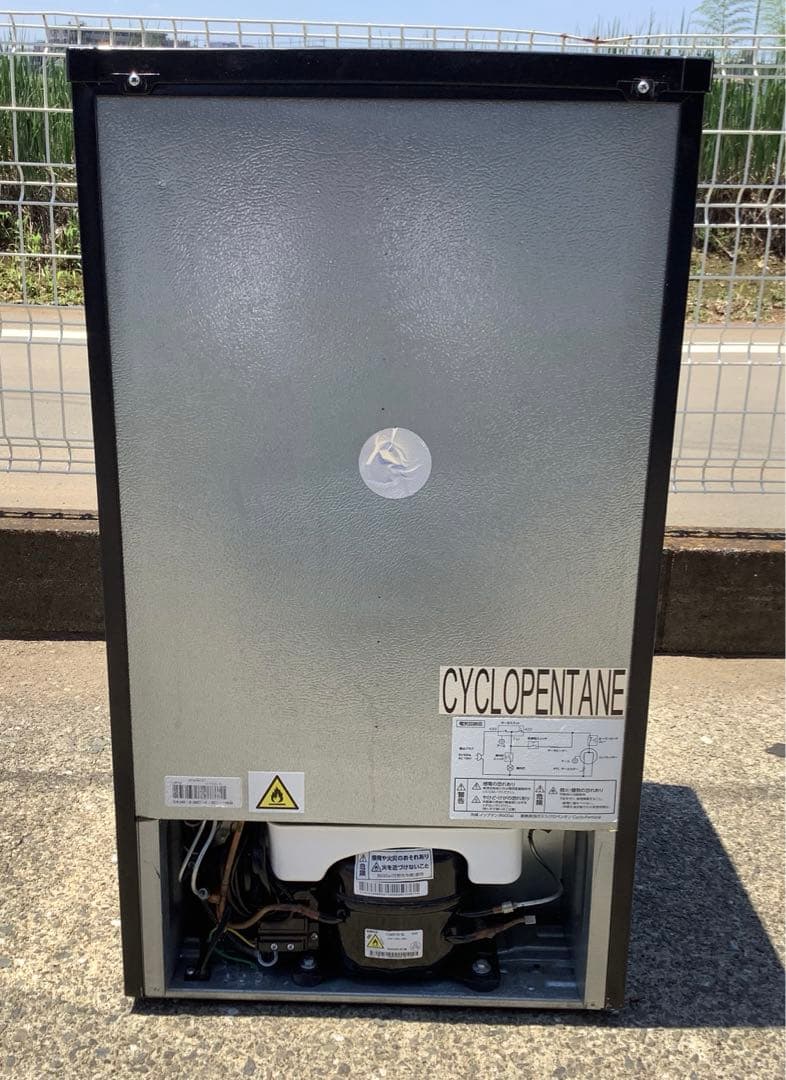 【高年式】comfee 2ドア冷蔵庫 RCT90BL(E) 90L 2022年製