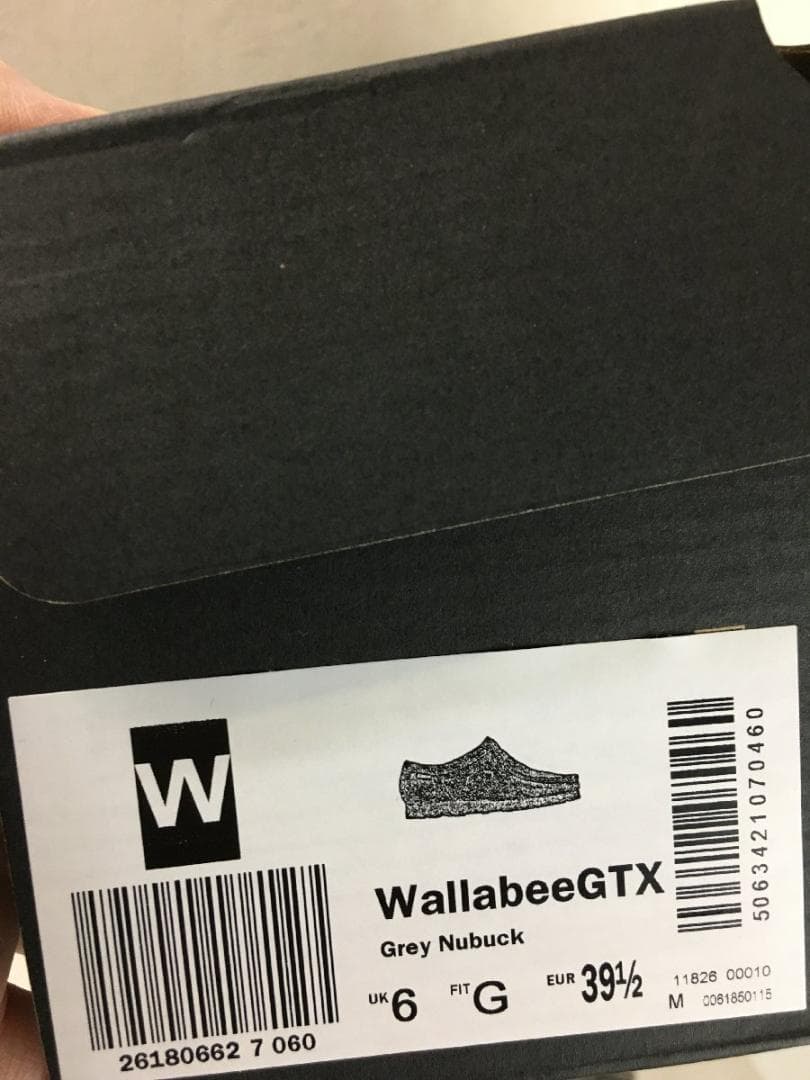 クラークス 2025 極美品箱タグ付 ゴアテックス レザー ワラビー シューズ