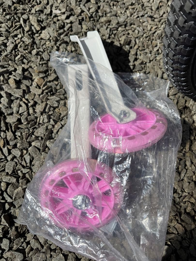 自転車　16インチ　組み立て　難あり　ピンク　札幌取引でお値引き