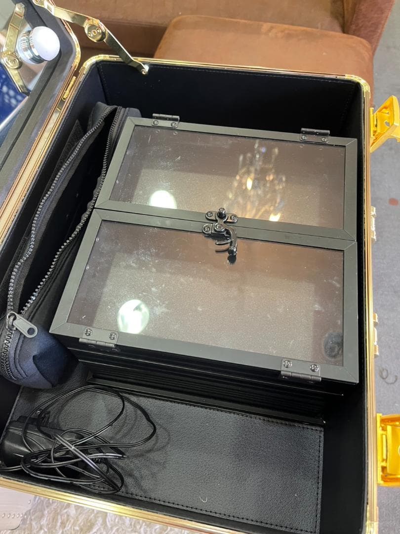 Francfranc　フランフラン　ヴァリーズ　ハリウッドボックスＬ　ホワイト