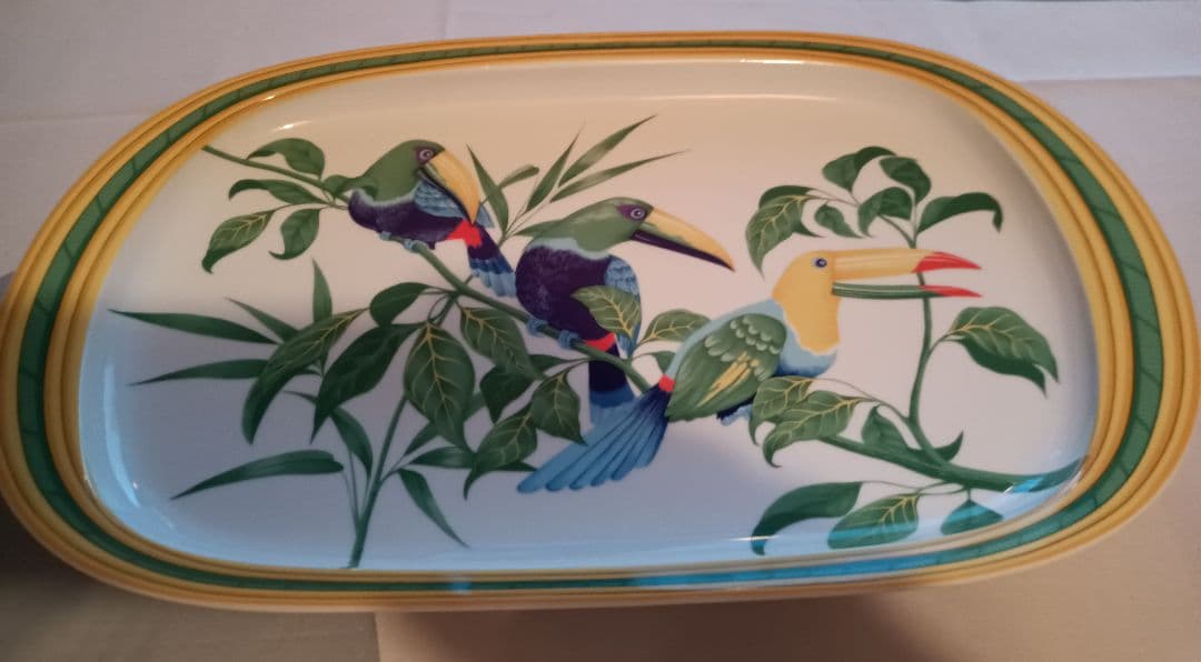 【エルメス】HERMES　トゥカン　プレート大皿　⑦