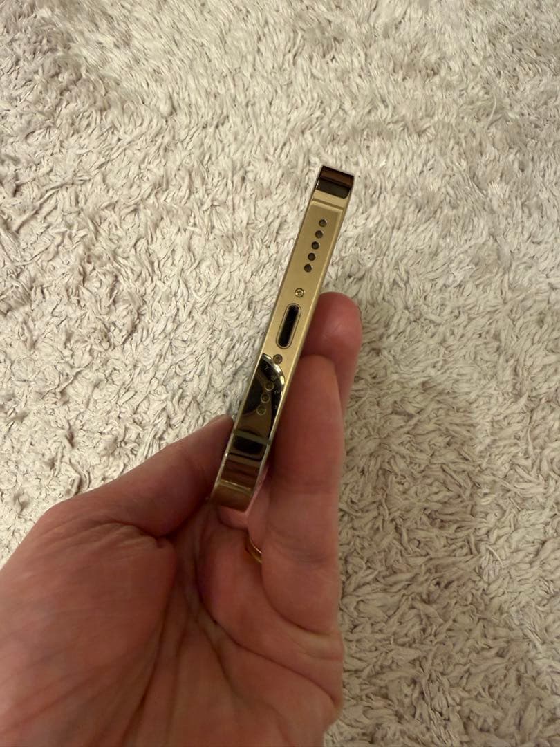 【美品】iPhone 12 Pro 256GB ゴールド SIMフリー白ロム