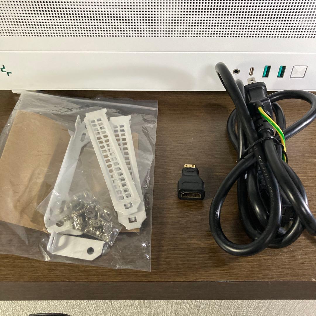 Asrock B360M-ITXデスクトップPC deepcoolCH160WH