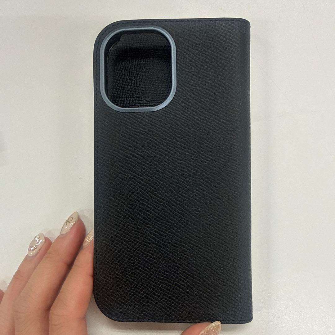 な*う様 BONAVENTURA 手帳型iPhone16ケース 黒