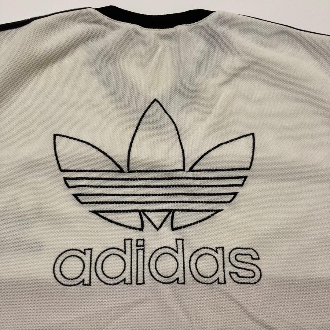 希少 90s adidas 背面ビッグロゴ 刺繍 90s風 セットアップ Y2K