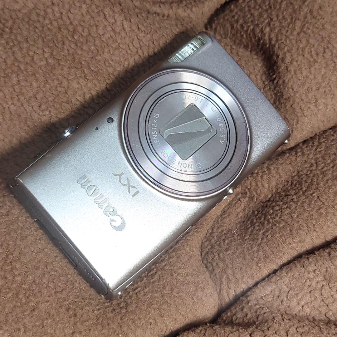 CANON★動作品IXY650★イクシ650シルバーデジタルカメラ送料無料