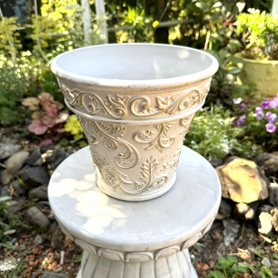 プランター 鉢 セット お得 植木鉢 鉢 ガーデニング 園芸 ゴールド ホワイト